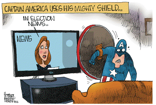 Jerry Holbert on Wednesday May 4, 2016 Comic Strip