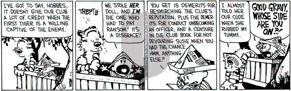 Calvin and Hobbes - Friday September 4, 2020 Comic Strip