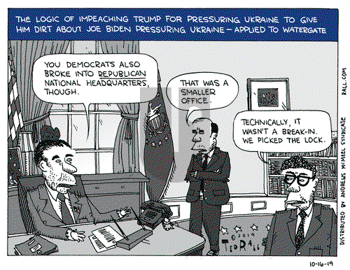 Ted Rall on Wednesday October 16, 2019 Comic Strip