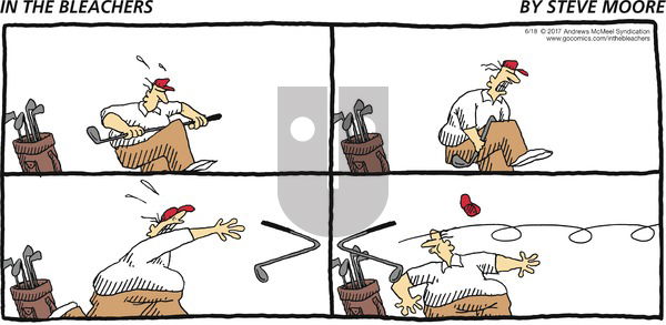 In the Bleachers on Sunday June 18, 2017 Comic Strip
