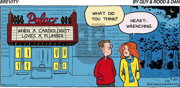 Brevity on Sunday September 30, 2012 Comic Strip