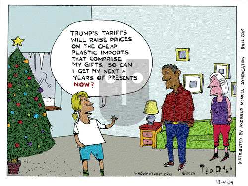 Ted Rall - Wednesday December 4, 2024 Comic Strip