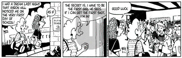 Luann on Monday September 11, 1995 Comic Strip