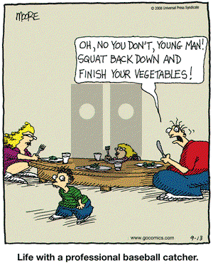 In the Bleachers on Saturday September 13, 2008 Comic Strip