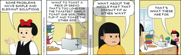 Nancy on Wednesday October 7, 2020 Comic Strip