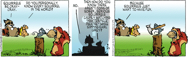 Over the Hedge on Monday June 27, 2016 Comic Strip