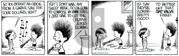 Grand Avenue on Monday June 14, 1999 Comic Strip