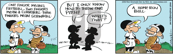 Soup to Nutz - Old on Monday May 25, 2009 Comic Strip
