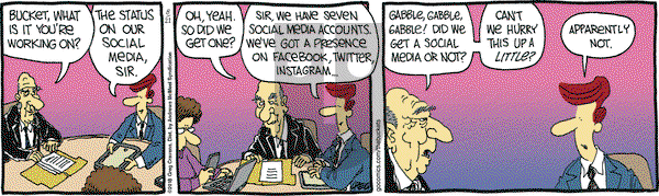 The Buckets on Tuesday August 21, 2018 Comic Strip