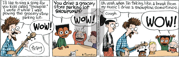 Cul de Sac on Tuesday February 2, 2016 Comic Strip