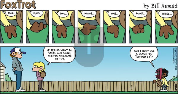 FoxTrot on Sunday March 22, 2020 Comic Strip