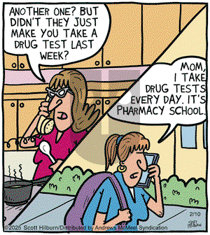 The Argyle Sweater - Monday February 10, 2025 Comic Strip
