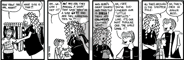 Clear Blue Water on Tuesday August 10, 2004 Comic Strip