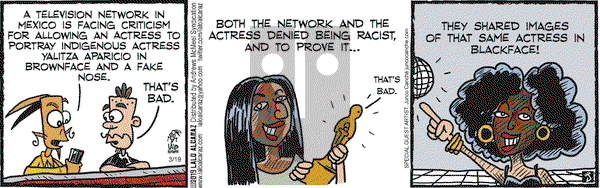 La Cucaracha on Tuesday March 19, 2019 Comic Strip