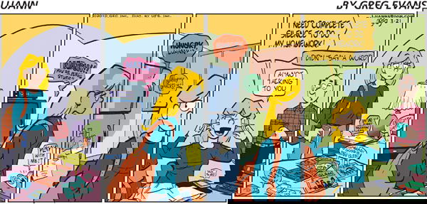 Luann on Sunday March 21, 2010 Comic Strip