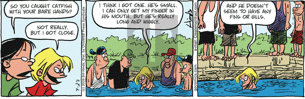 Cleats on Wednesday July 23, 2008 Comic Strip