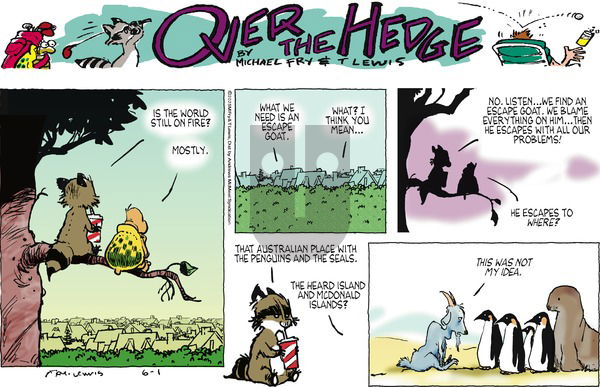 Over the Hedge on Sunday June 1, 2025 Comic Strip