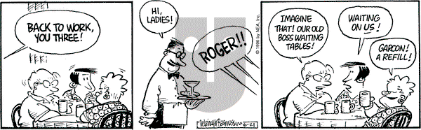 Betty on Friday June 21, 1996 Comic Strip