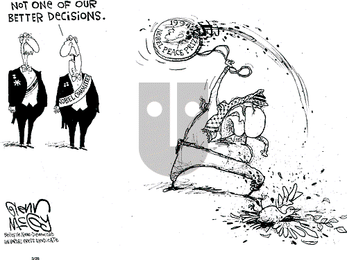 Glenn McCoy on Thursday March 28, 2002 Comic Strip