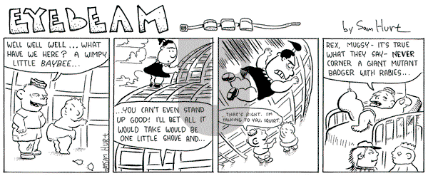 Eyebeam Classic on Thursday April 17, 2025 Comic Strip