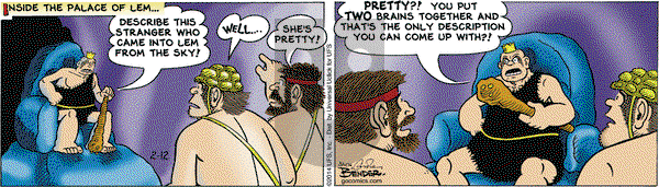 Alley Oop on Wednesday February 12, 2014 Comic Strip