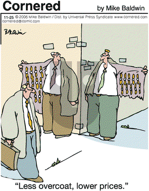 Cornered on Saturday November 25, 2006 Comic Strip