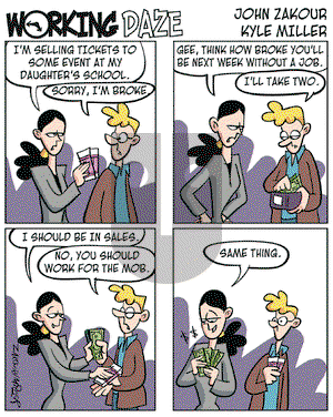 Working Daze on Thursday September 29, 2005 Comic Strip