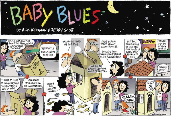 Baby Blues on Sunday November 7, 1999 Comic Strip