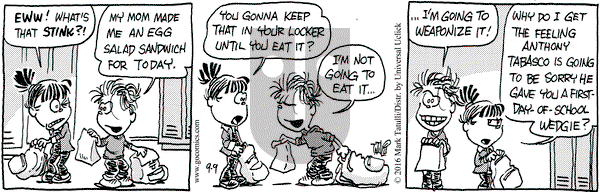 Heart of the City on Friday September 9, 2016 Comic Strip
