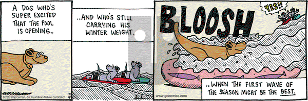 Overboard on Thursday April 25, 2019 Comic Strip