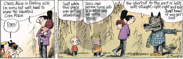 Cul de Sac on Thursday October 28, 2010 Comic Strip