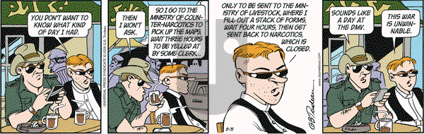 Doonesbury on Monday August 31, 2009 Comic Strip