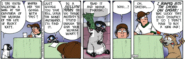 Get Fuzzy on Saturday April 23, 2011 Comic Strip