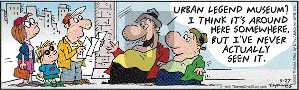 Frank and Ernest on Monday May 27, 2013 Comic Strip