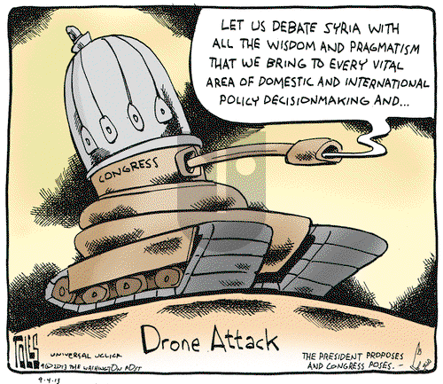 Tom Toles on Wednesday September 4, 2013 Comic Strip