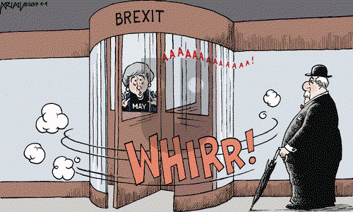 Robert Ariail on Thursday April 4, 2019 Comic Strip