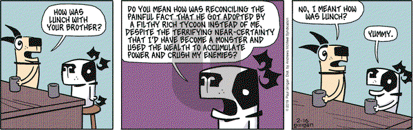 Pooch Cafe on Saturday February 16, 2019 Comic Strip