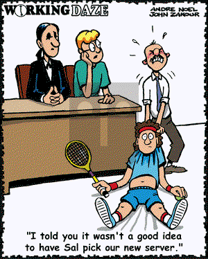 Working Daze on Friday September 6, 2002 Comic Strip