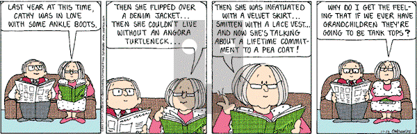Cathy Classics - Friday November 16, 2012 Comic Strip