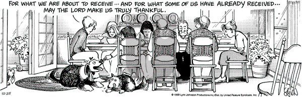 For Better or For Worse - Saturday December 25, 1999 Comic Strip