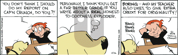 Red and Rover on Thursday April 26, 2018 Comic Strip