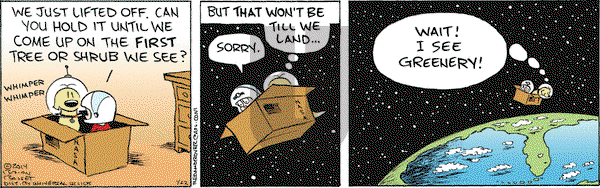 Red and Rover on Wednesday January 22, 2014 Comic Strip