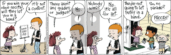 Cul de Sac on Tuesday May 21, 2013 Comic Strip