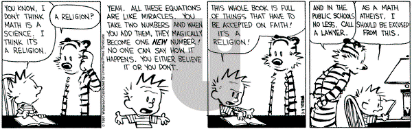Calvin and Hobbes - Wednesday March 9, 2011 Comic Strip