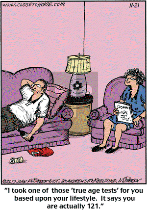Close to Home on Tuesday November 21, 2017 Comic Strip