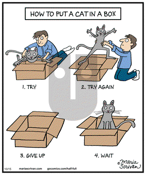 Half Full - Wednesday October 15, 2014 Comic Strip