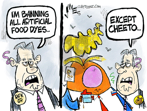 Clay Jones on Thursday April 24, 2025 Comic Strip