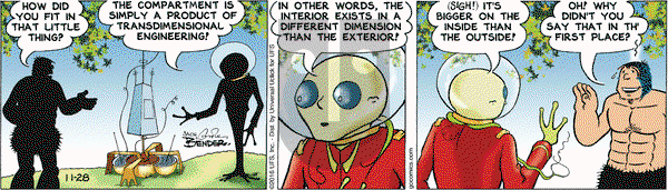 Alley Oop on Monday November 28, 2016 Comic Strip