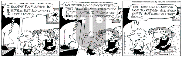 Soup to Nutz - Old on Tuesday March 23, 2004 Comic Strip