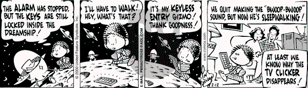 Rose is Rose on Saturday February 12, 2000 Comic Strip